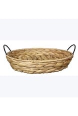 NATURAL FIBER WOVEN TRAY 12099