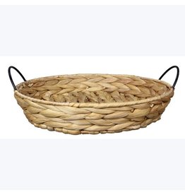 NATURAL FIBER WOVEN TRAY 12099