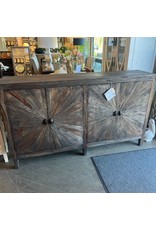 CAB290 Starburst Double Bay Credenza 66.5x15x38.6