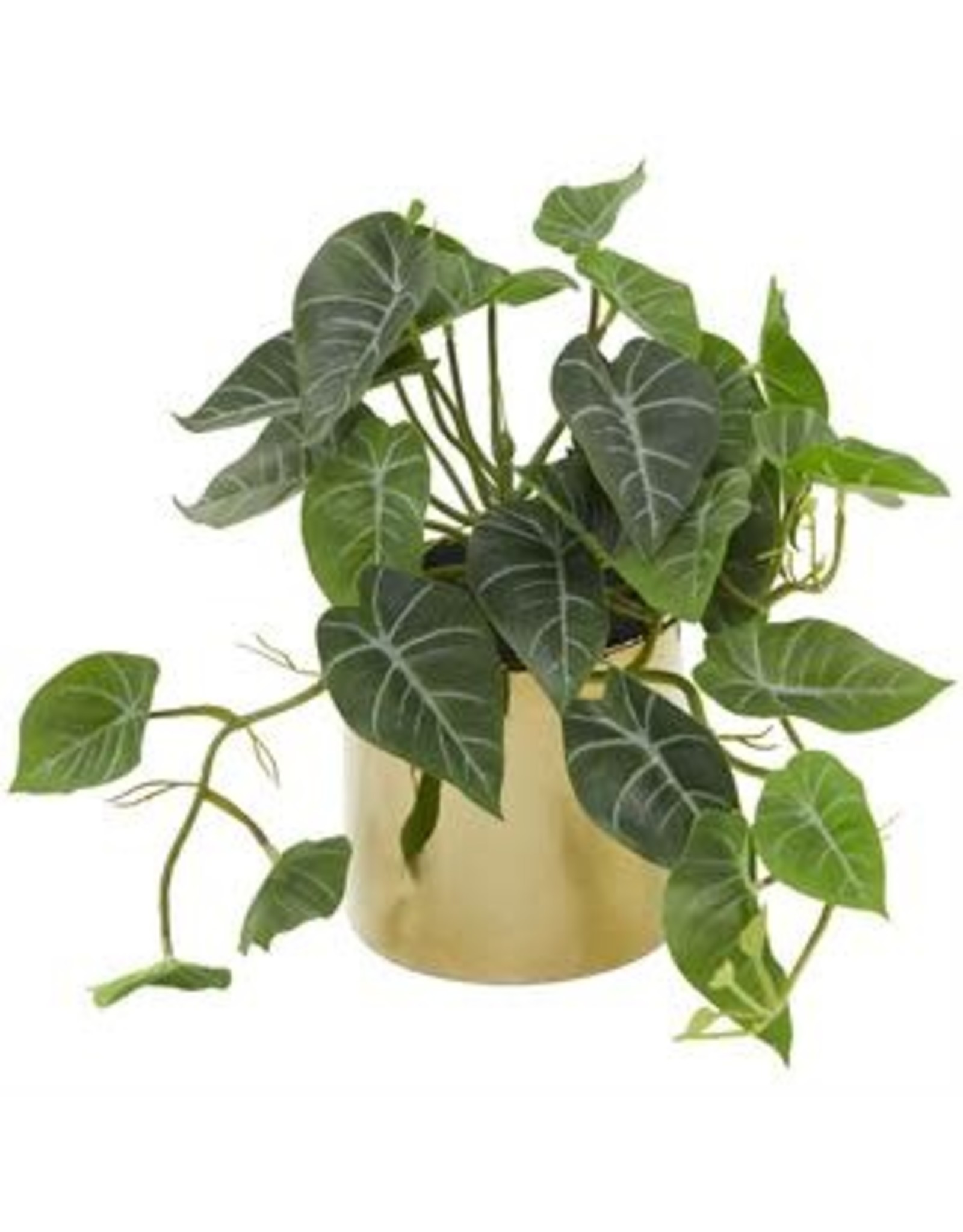 ARTIFICIAL PLANT W/ CERAMIC POT 14"W, 12"H 89990