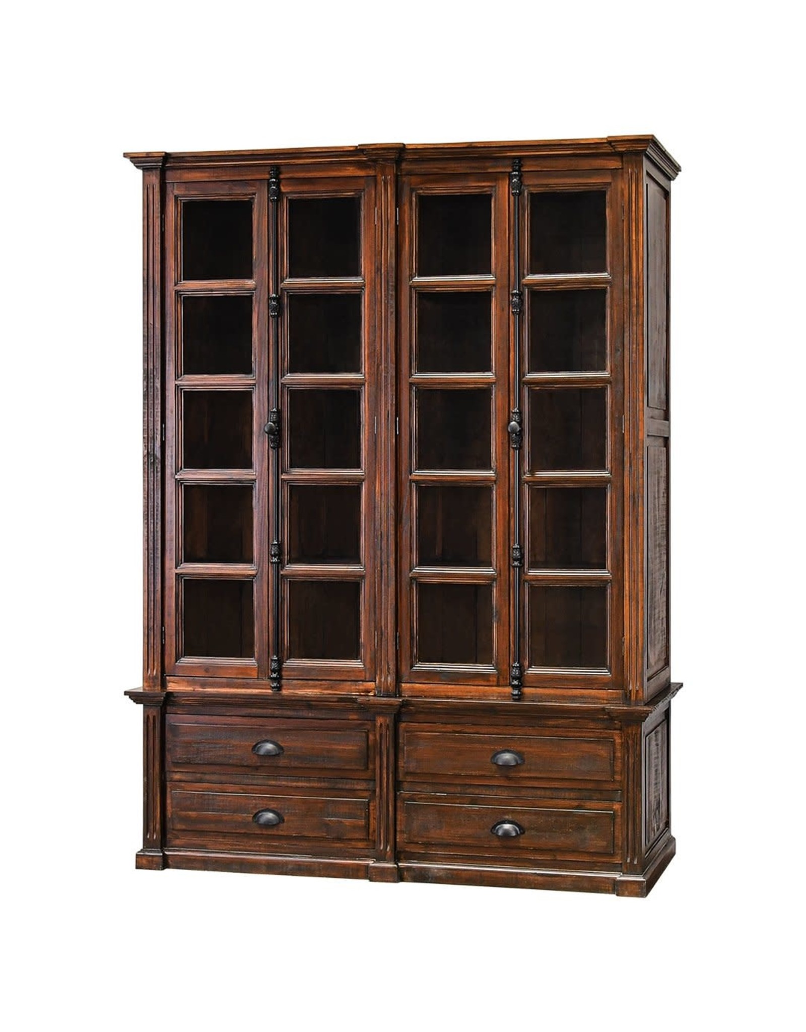 LIB 14 HARTFORD CURIO (COMBO) 67 x 19 x 88
