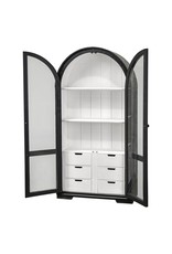 VIT 95 Julia Curved 6 drw Hutch 38 × 14 × 74 in