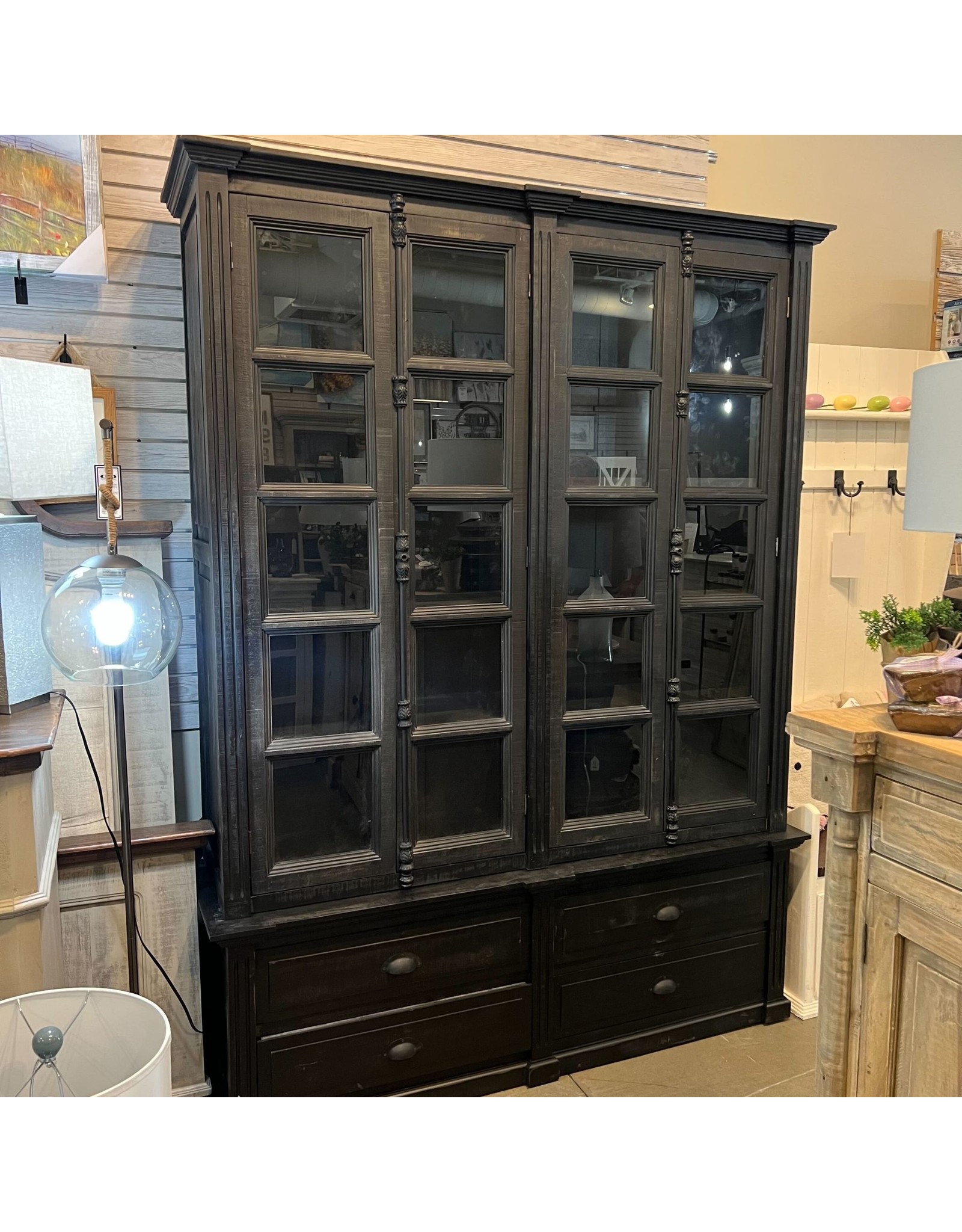LIB 14 HARTFORD CURIO (COMBO) 67 x 19 x 88