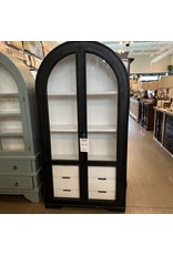 VIT 95 Julia Curved 6 drw Hutch 38 × 14 × 74 in