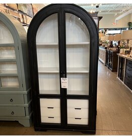 VIT 95 Julia Curved 6 drw Hutch 38 × 14 × 74 in
