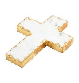 Gold Edge Marble Cross 40030238