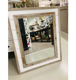36" Wood Mirror BY1102