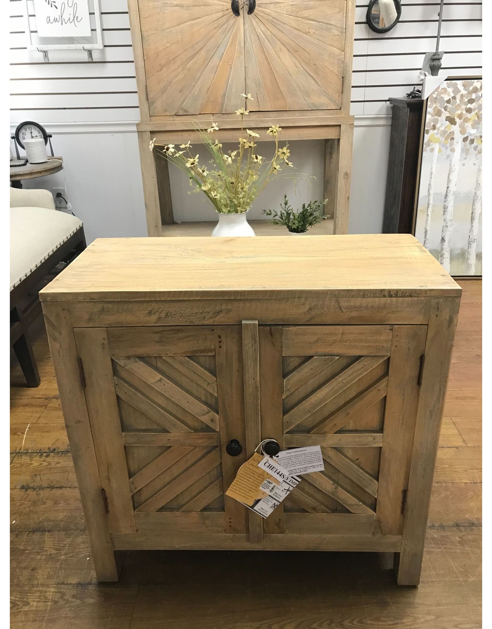 CHE144 Accent Chest 2Doors 28.1x13.3x28"H