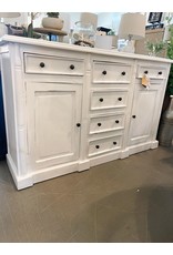CAB1700 American Credenza 2 Panel Dr 6 Drw W/RG 68.1x17.7x40.5