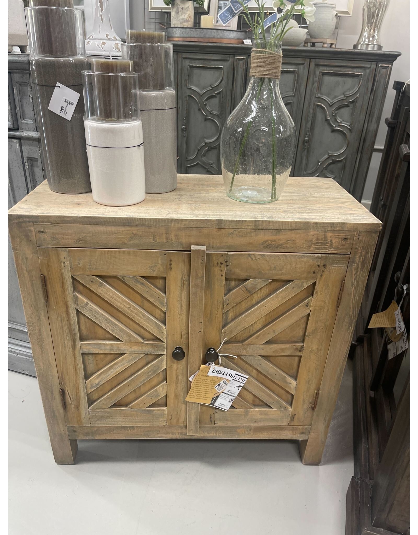 CHE144 Accent Chest 2Doors 28.1x13.3x28"H