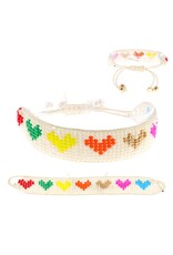 Heart Beaded Bracelet 810034