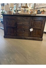 CAB279 Wnchstr 2 Panel Doors 5 Drw W/rg 68.8x15.7x39