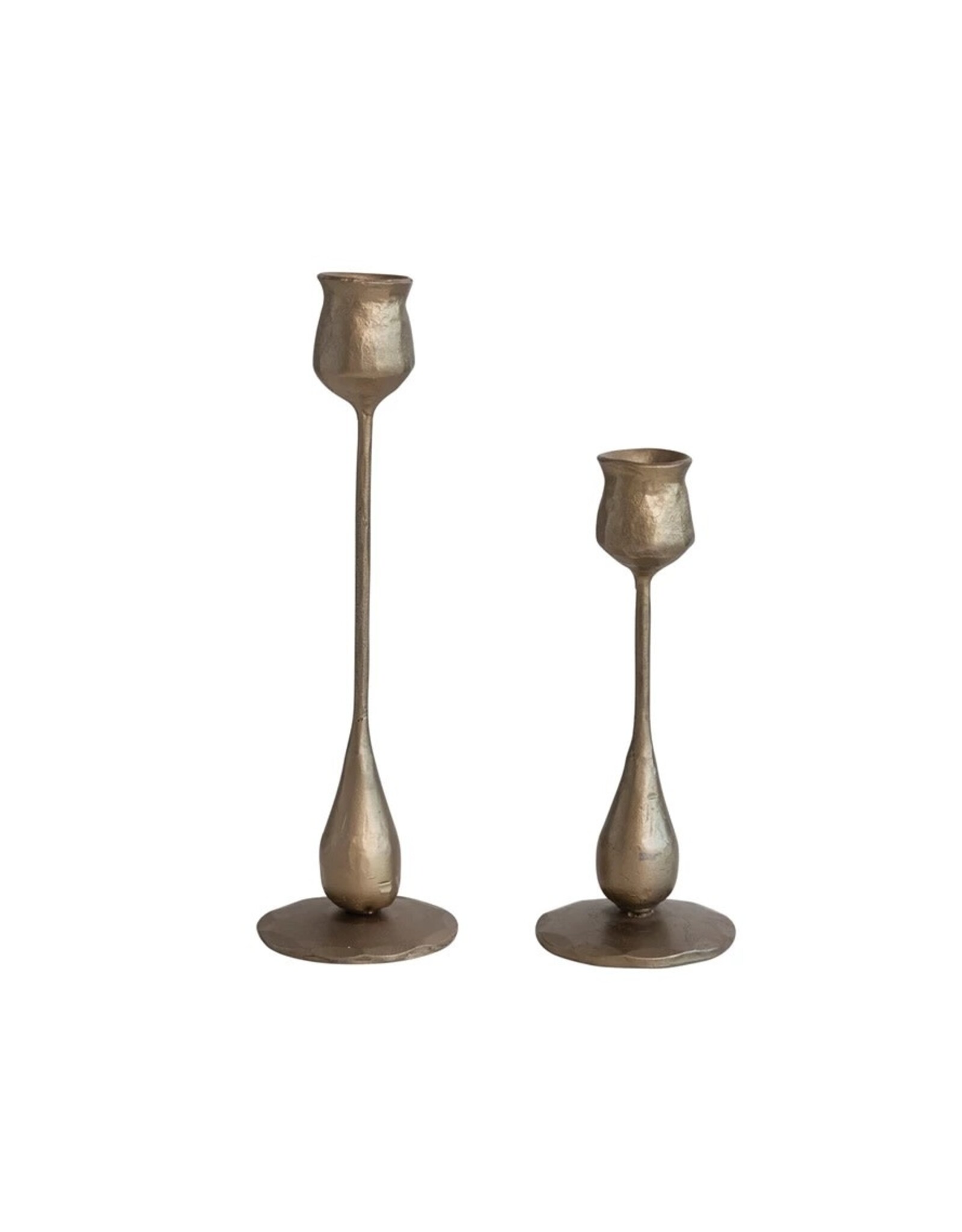 Antique Brass Taper Candle Holder DF7409