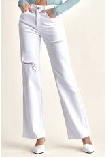 Plus Hi Rise Straight Leg Jean w/Slit RDP5435X