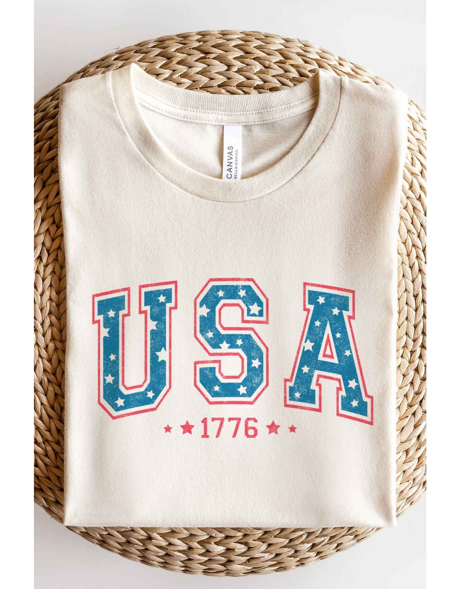 USA 1776 Graphic Tee R-90129X-TS-PLUS