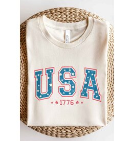 USA 1776 Graphic Tee R-90129X-TS-PLUS