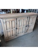 CAB233 Early American Sideboard 3Dr 3drw w/RG 65x17.7x35.8"H