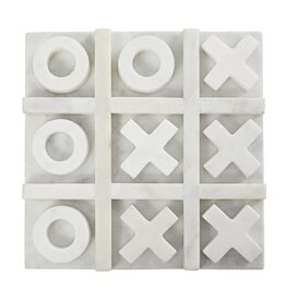 Marble Tic Tac Toe White 9 x 9 11559