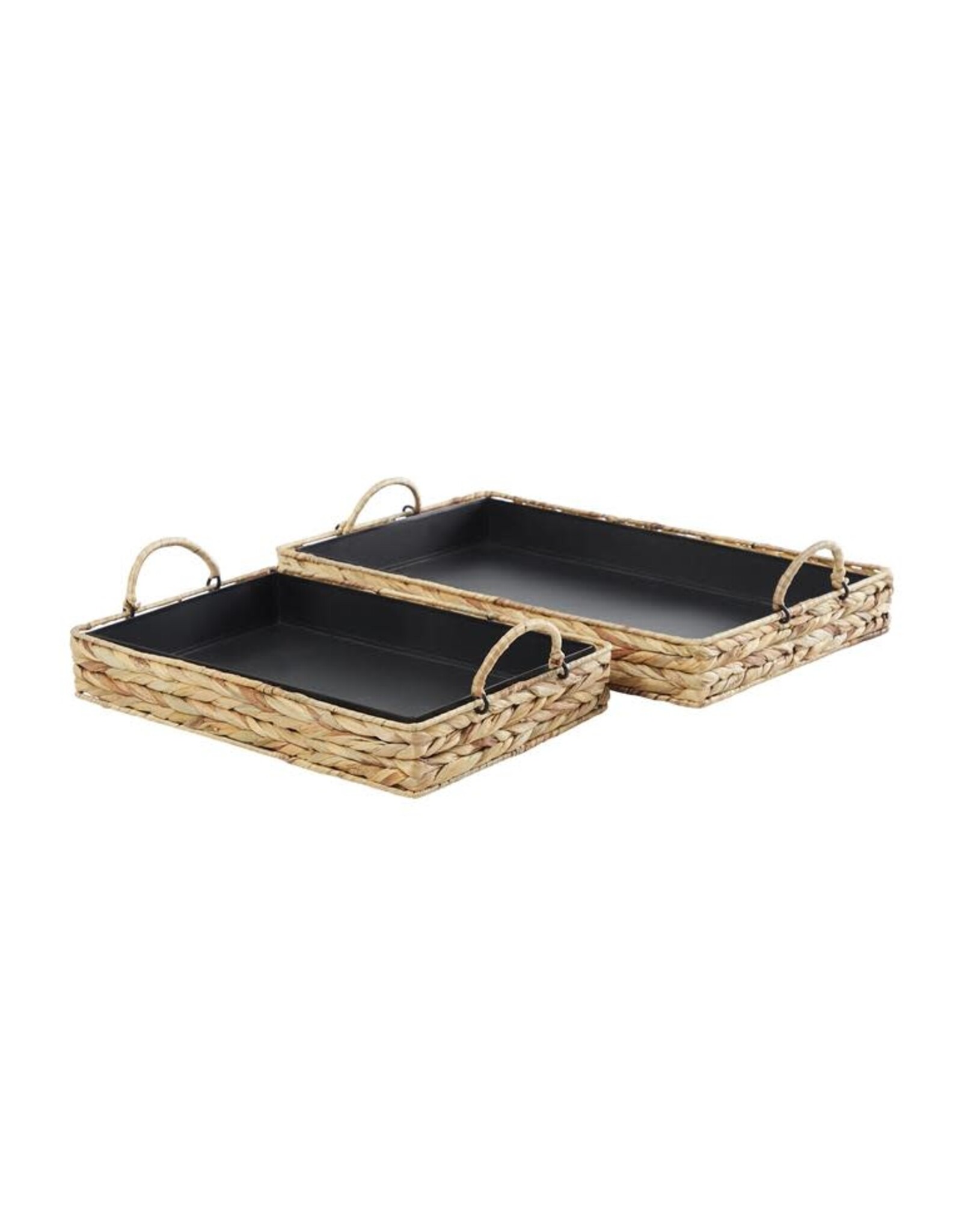 Metal Rattan Tray 14120