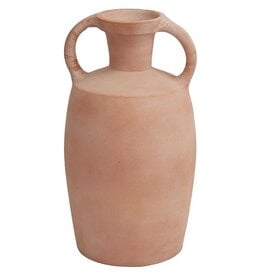 TERRACOTTA VASE 9"W, 16"H 27037