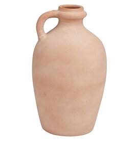 TERRACOTTA VASE 9"W, 15"H  27038