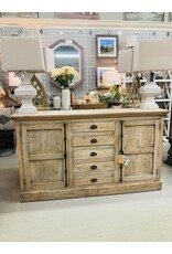 CAB279 Wnchstr 2 Panel Doors 5 Drw W/rg 68.8x15.7x39