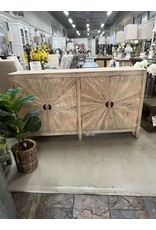 CAB290 Starburst Double Bay Credenza 66.5x15x38.6