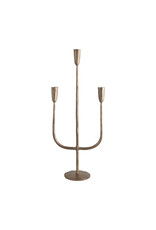 Hand-Forged Metal Candelabra with Antique Finish DF4416