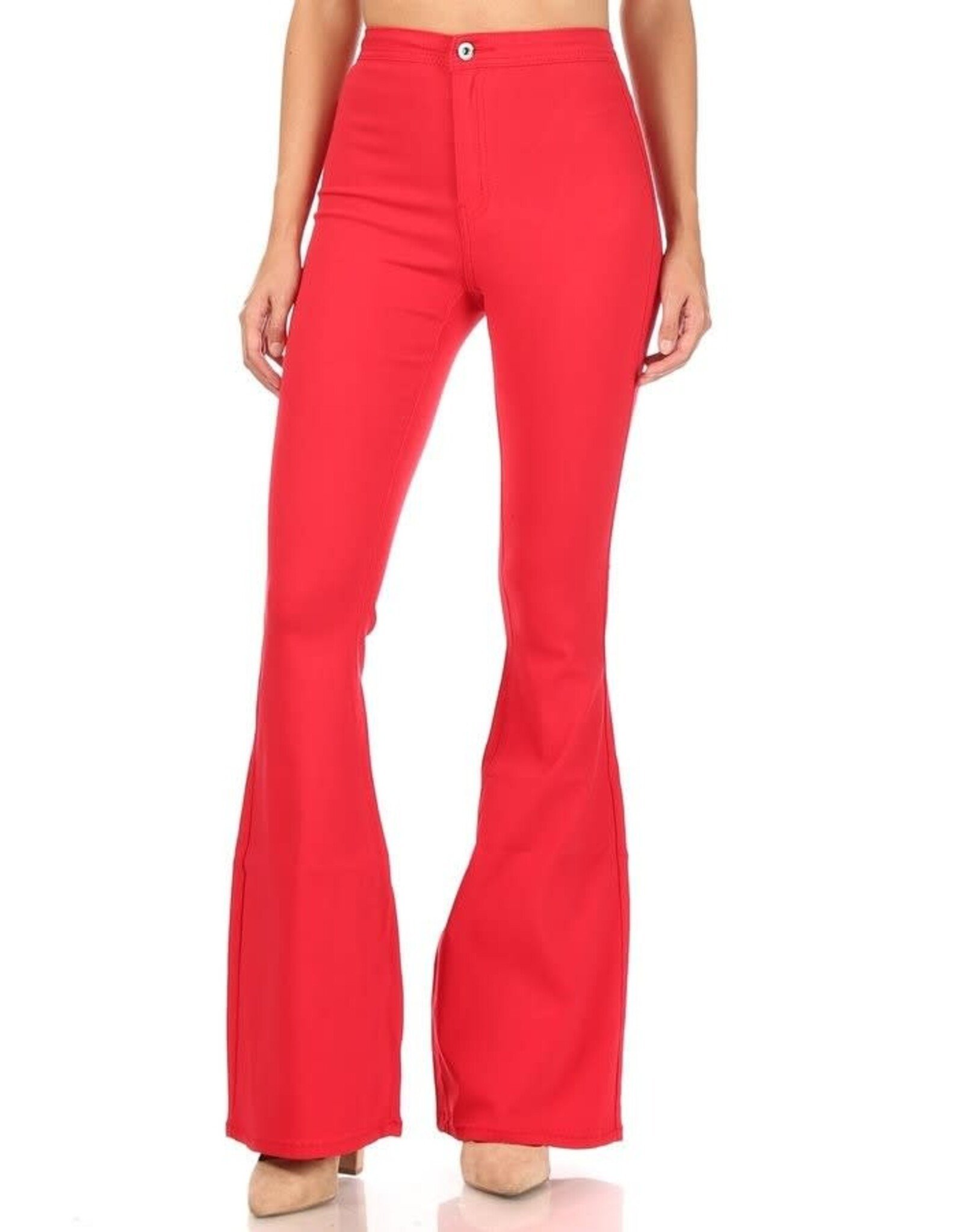 GP2610  Super Stretch Bell Bottom Pant