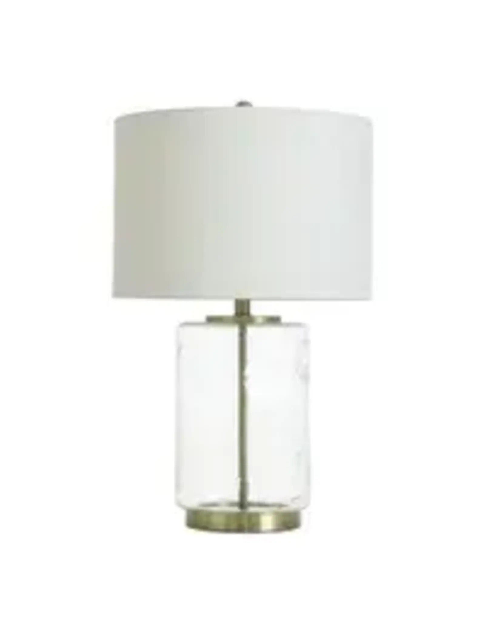 Clear Glass Body Table Lamp 27" L211543
