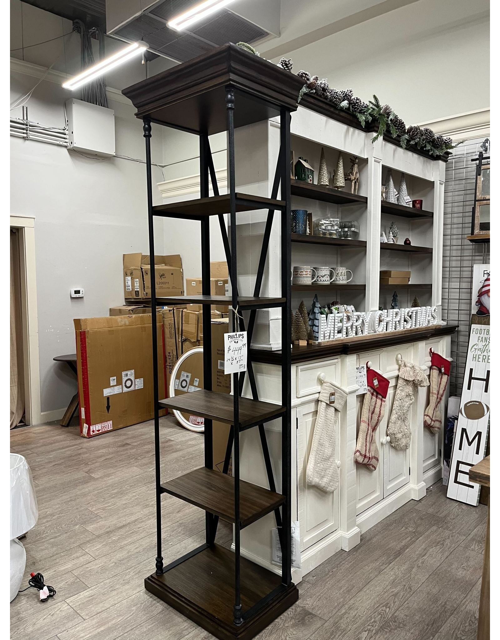 61626 - Etagere corbin medium brown