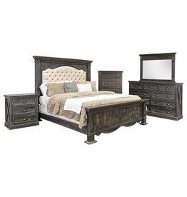 CAM 3022K KING FIFTH AVENUE BED LIME WASH