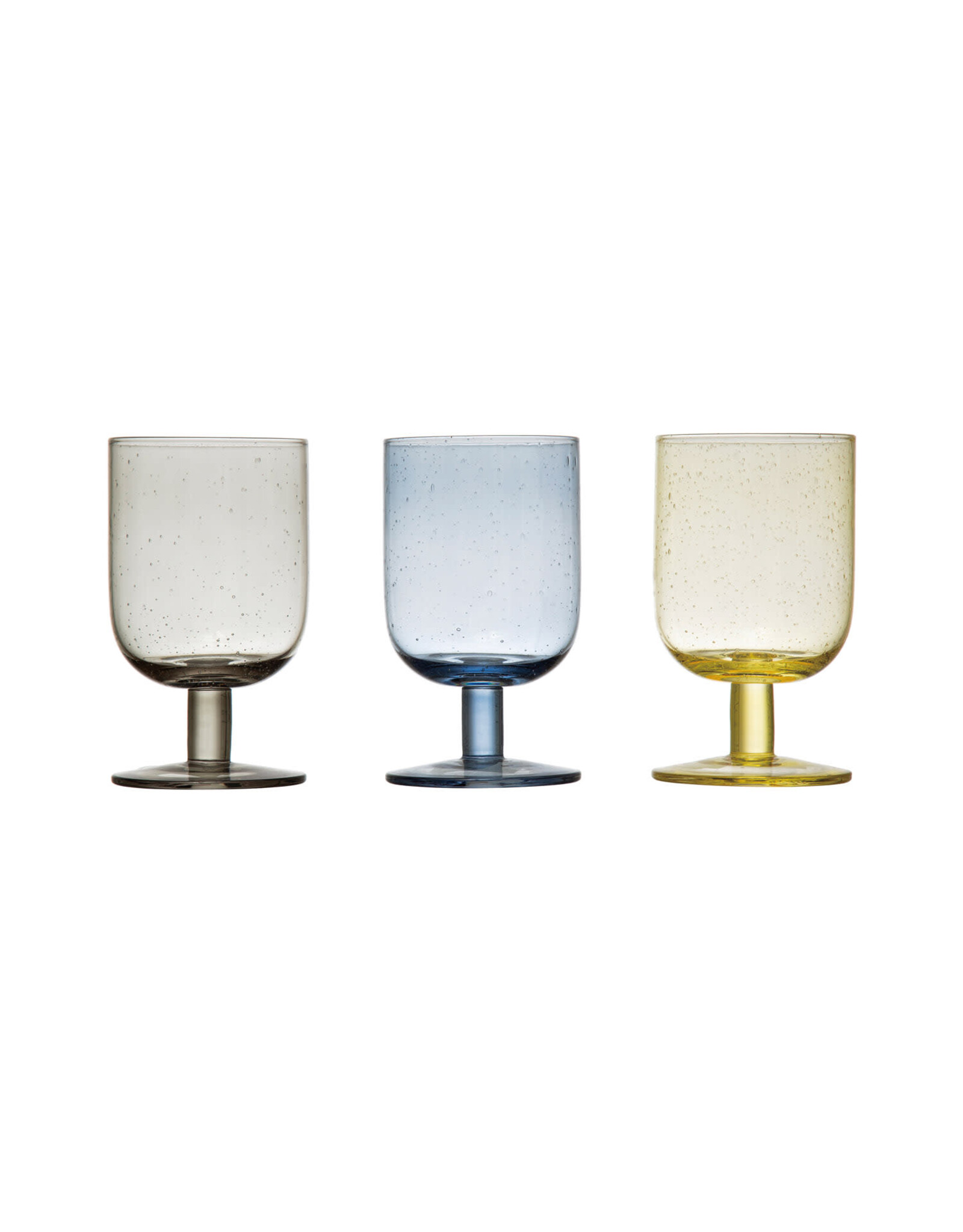 Stem Bubble Wine Glass 3 Colors, each  DF6063A