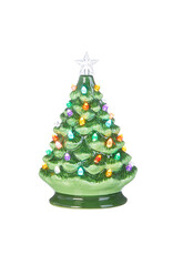 4019222 8" VINTAGE LIGHTED TREE