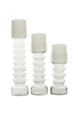 Glass Candle Holder 12353