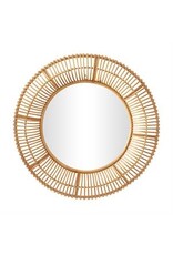 Rattan Wall Mirror 39"W x 39"H 85569