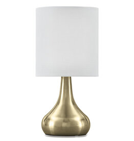 Table Lamp, Brass, Droplette Body,  Caliegh