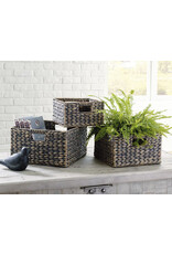 Basket, large: 14" W x 14" D x 8" H, Elliot