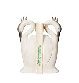 Resin Heron Shaped Bookend EACH DF9125