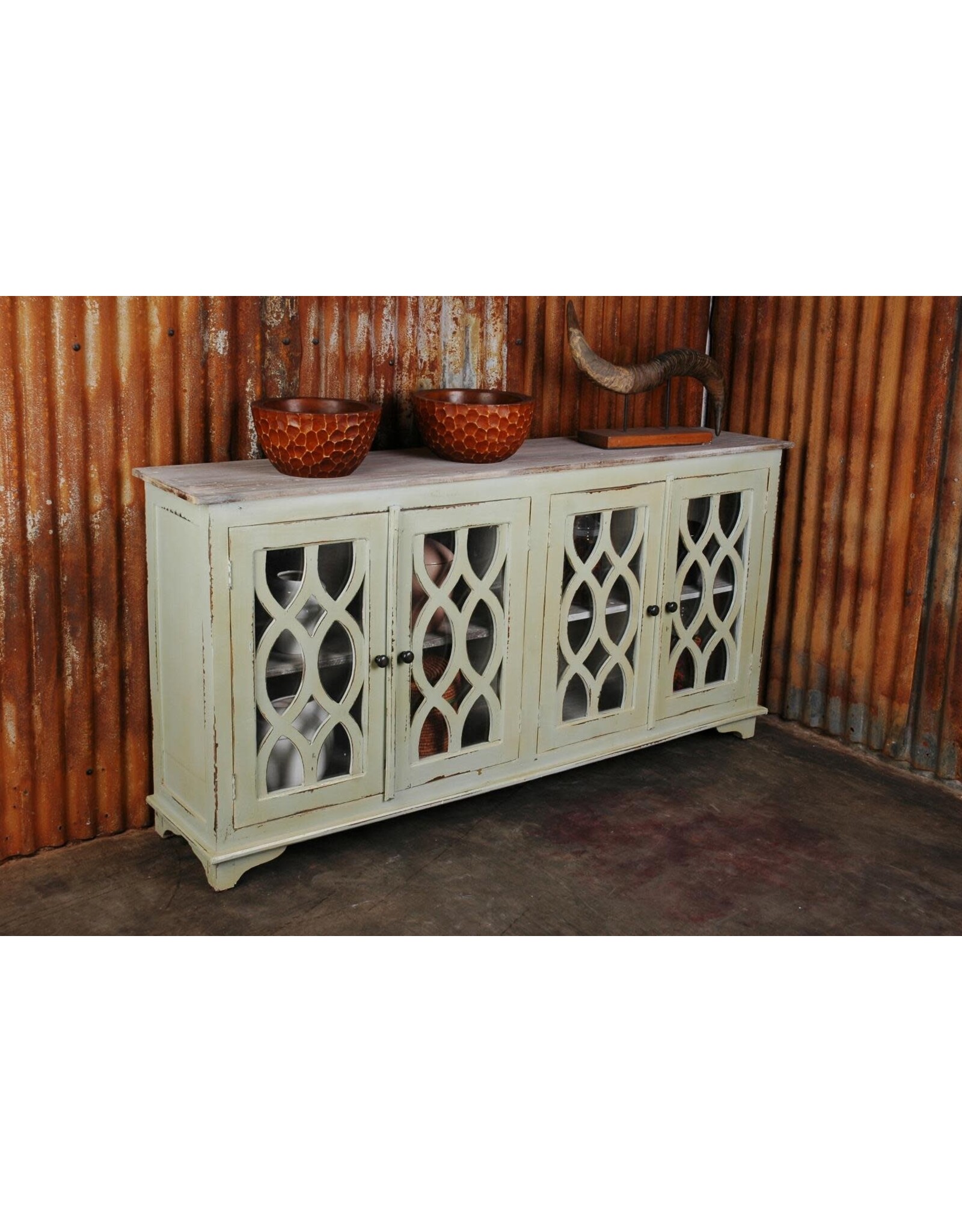 CAB1233 Credenza 4GD 72x13.3x35.4"H