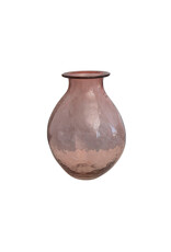 Glass Vase, Rose Color DF7809