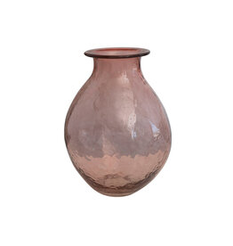 Glass Vase, Rose Color DF7809