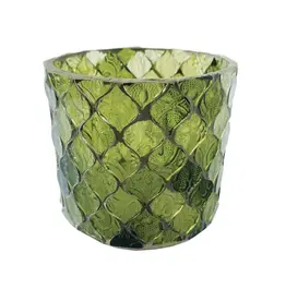 Recycled Glass Mosaic Tealight/Votive Holder DF8488