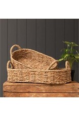 Seagrass Oval Basket Tray 8B2396