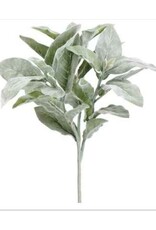 16" Lambs Ear Spray GR/GY PSL170-GR/GY