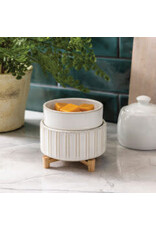 2 in 1 Classic Warmer Ceramic & Woods CW2CAW