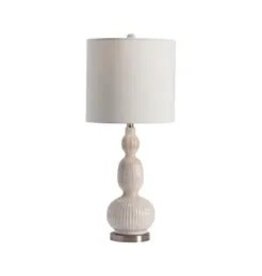 30.5" Ceramic & CRystal Base Table Lamp  CVAP2356