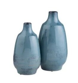 Pear Shaped Vase Misty Blue CVVZSA031B