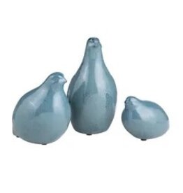 Ceramic Bird Blue CVDZEP035B