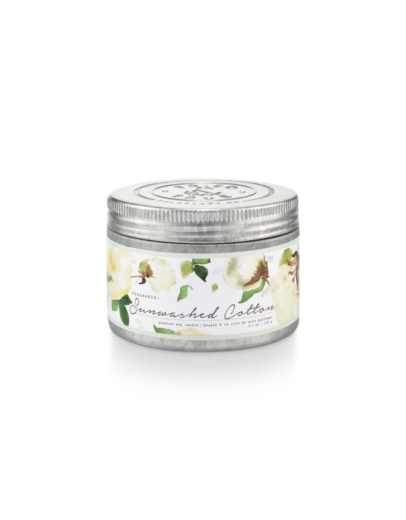 Tried & True Sunwashed Cotton Small Tin Candle 18456009000